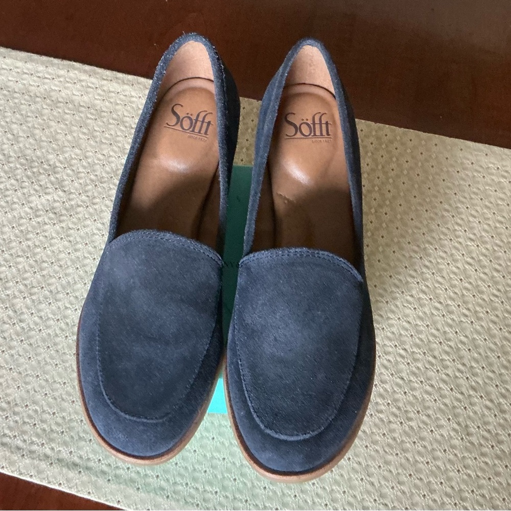 Sofft Cassia Block Heel Loafer Sz 7M NWOT - Picture 6 of 10